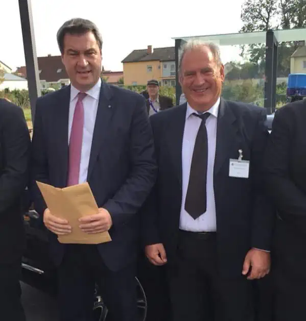 Ehrung der Eichinger Sicherheit und Service GmbH durch den Bayerischen Ministerpräsidenten